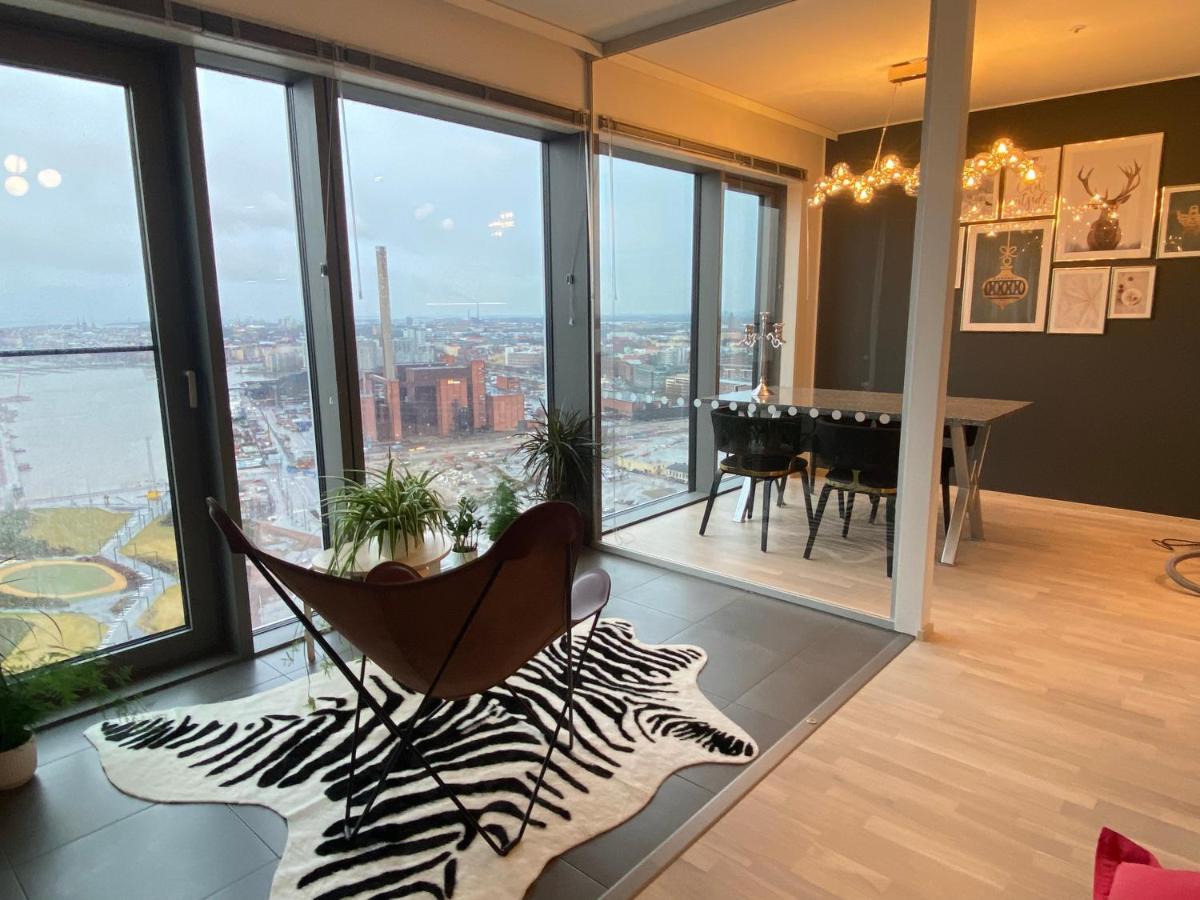 Sky View-27Th Floor Modern Apartment Kids Welcome Хелзинки Екстериор снимка