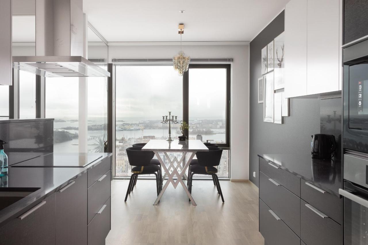 Sky View-27Th Floor Modern Apartment Kids Welcome Хелзинки Екстериор снимка