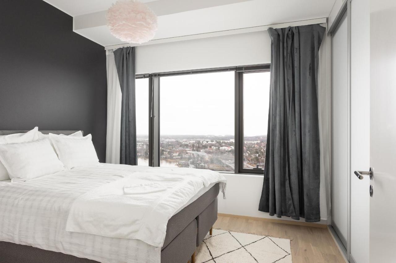 Sky View-27Th Floor Modern Apartment Kids Welcome Хелзинки Екстериор снимка