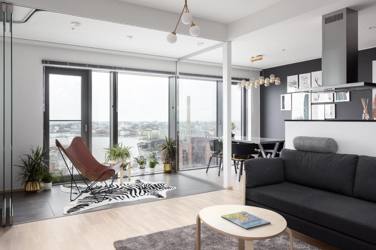 Sky View-27Th Floor Modern Apartment Kids Welcome Хелзинки Екстериор снимка